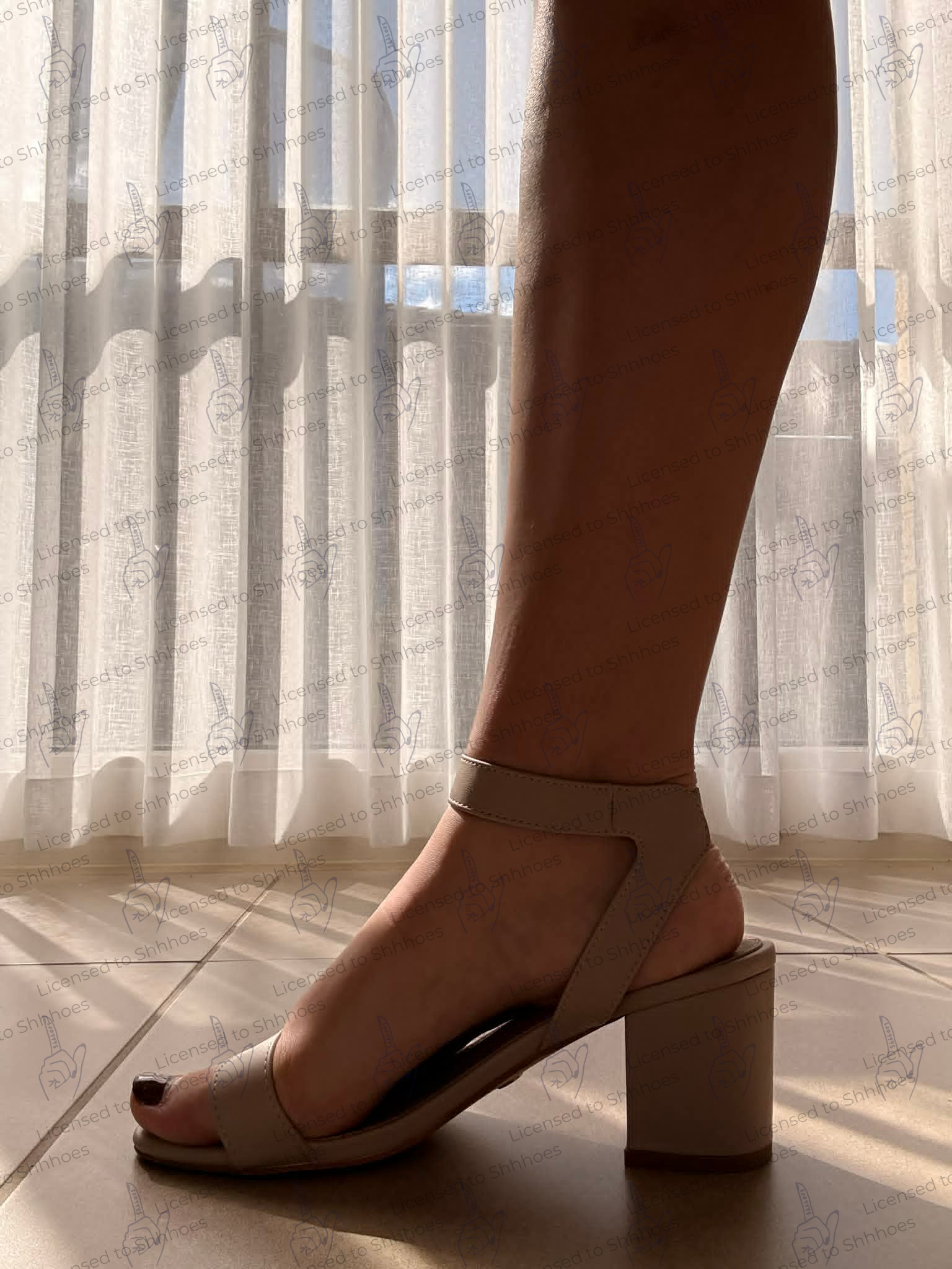 Nude Block Heels | Barely-There Feel